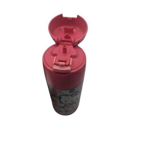 Hello Kitty Plaid Metal Lunchbox & Thermos Set Pink/Multicolor - Picture 5 of 12